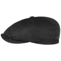 Hatteras Goat Suede Flat Cap by Stetson - 1339,00 kr