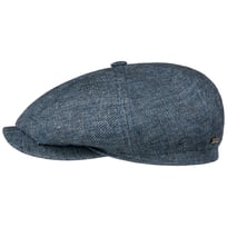 Hatteras Linen Twill Flat Cap by Stetson - 739,00 kr