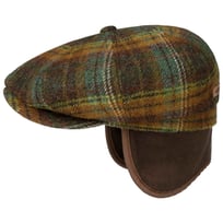 Hatteras Meadville Ear Flap Flat Cap by Stetson - 779,00 kr
