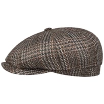 Hatteras Murnley Check Flat Cap by Stetson - 1339,00 kr