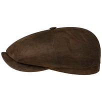 Hatteras Oily Goat Flat Cap by Stetson - 1489,00 kr