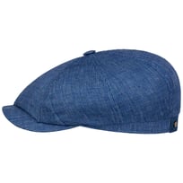 Hatteras Pandico Linned Flat Cap by Stetson - 739,00 kr