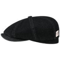 Hatteras Robust Denim Flat Cap by Stetson - 589,00 kr