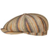 Hatteras Sacota Linned Flat Cap by Stetson - 889,00 kr