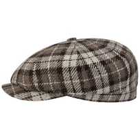 Hatteras Undyed Harris Tweed Flat Cap by Stetson - 1039,00 kr