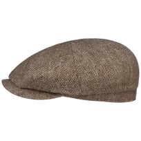 Hatteras Undyed Wool Flat Cap by Stetson - 619,00 kr