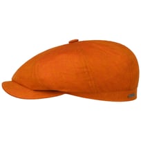 Hatteras Uni Linned Flat Cap by Stetson - 739,00 kr