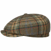 Hatteras Yorven Check Flat Cap by Stetson - 1339,00 kr