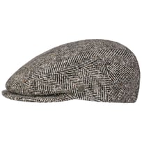 Herringbone Baker Flat Cap by bugatti - 419,00 kr