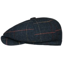 Herringbone Check Newsboykasket by Lipodo - 259,00 kr