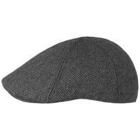 Herringbone Flat Cap by Lipodo - 259,00 kr