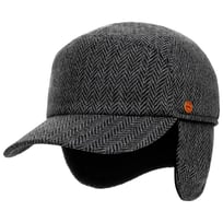 Herringbone Kasket med �reklapper by Mayser - 919,00 kr