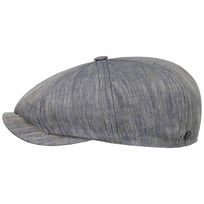 Herringbone Linned Newsboykasket by Lierys - 669,00 kr