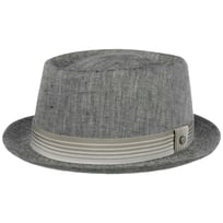 Herringbone Pork Pie Stofhat by Lierys - 829,00 kr