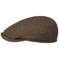 Herringbone Vintage Driver Flat Cap by Stetson - 889,00 kr