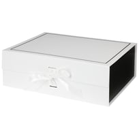 Hvit Gave�ske med Magnetisk Lukning - 169,00 kr