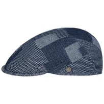 Jeans Denim Patchwork Flat Cap by Lierys - 829,00 kr