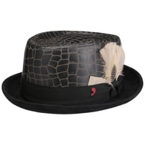 Jhon Premium Pork Pie L�derhat by Alfonso D�Este - 1499,00 kr