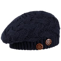 Jil Strikket Baret med Knapper by Lierys - 379,00 kr