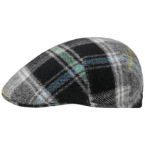 John Hanly Colour Lines Lambswool Flat Cap - 419,00 kr