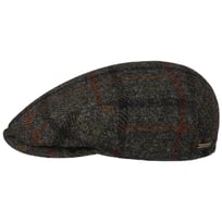 Kent Harris Tweed Check Flat Cap by Stetson - 1109,00 kr