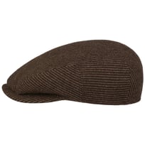 Kent Virgin Wool Stripes Flat Cap by Stetson - 1259,00 kr