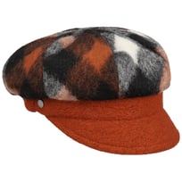 Kilena Wool Check Newsboykasket by Lierys - 499,00 kr