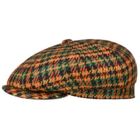 Kyoto Houndstooth Flat Cap by Alfonso DEste - 1079,00 kr