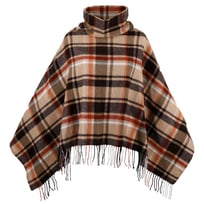 Landiva Check Poncho - 669,00 kr
