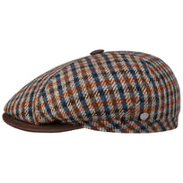 Landsey Wool Check Flat Cap by Lierys - 669,00 kr