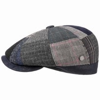 Larent Patchwork Flat Cap by Lierys - 589,00 kr
