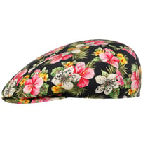Lightweight Flower Mix Flat Cap by Stetson - 459,00 kr