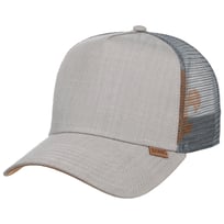 Linen Snapback Mesh Cap by Djinns - 219,00 kr