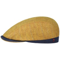 Linned Stripes Flat Cap by Alfonso D�Este - 669,00 kr