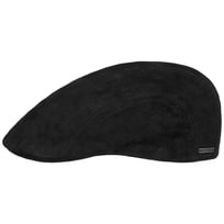 Madison L�der Flat Cap by Stetson - 959,00 kr