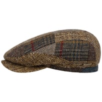 Mandeo Driver Patchwork Flat Cap by Stetson - 439,00 kr