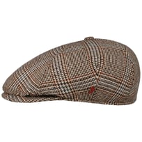 Merino Houndstooth Flat Cap by Alfonso D�Este - 829,00 kr