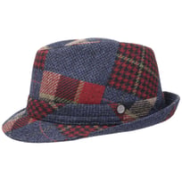 Merino Patchwork Trilby Hat by Lierys - 669,00 kr
