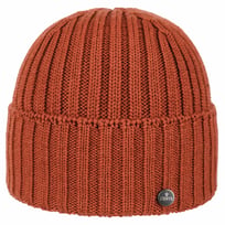 Merino Strikket Hue med Omslag by Lierys - 499,00 kr
