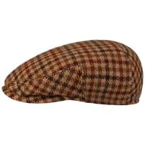 Mini Check Wool Driver Flat Cap by Lierys - 529,00 kr
