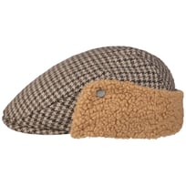 Monzonite Houndstooth Flat Cap by Barts - 349,00 kr