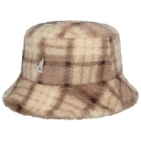 Multi Plaid Faux Fur Bucket Stofhat by Kangol - 669,00 kr