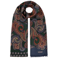 Multicolour Paisley Uldhalst�rkl�der by Stetson - 589,00 kr