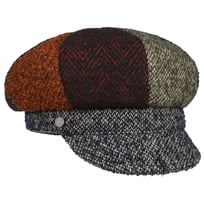 Multicolour Patchwork Newsboykasket by Lierys - 419,00 kr