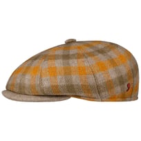 Napoli Wool Check Flat Cap by Alfonso DEste - 919,00 kr