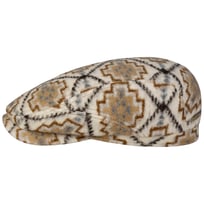 Navajo Driver Jersey Flat Cap by Stetson - 889,00 kr