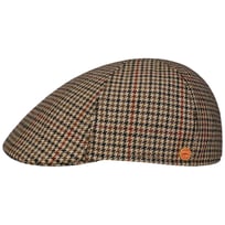 Paddy Casual Houndstooth Flat Cap by Mayser - 749,00 kr