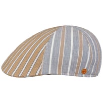 Paddy Two Stripes Cotton Flat Cap by Mayser - 759,00 kr