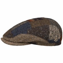 Patchwork Driver Flat Cap by JJ Hats - 829,00 kr