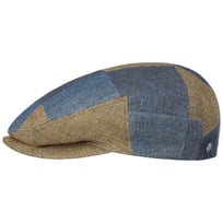 Patchwork Driver Flat Cap by Lierys - 439,00 kr